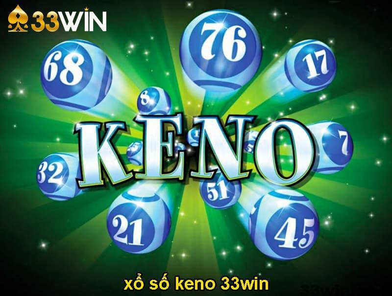 Keno là trò chơi xổ số theo kiểu tự chọn số